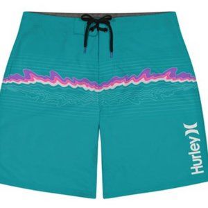 HURLEY Men's Outer Space Paranormal Activity Board Shorts Sz 36